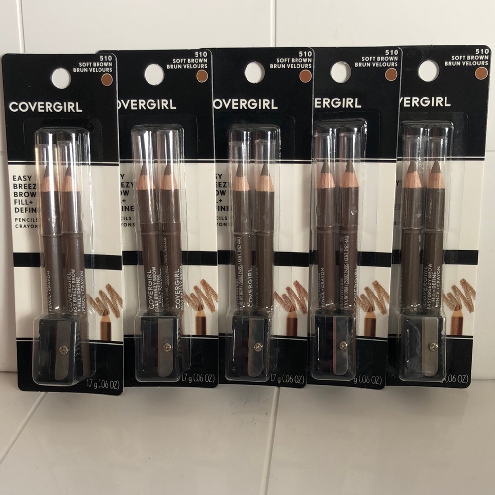 COPY - 5  COVER GIRL Soft Brown Eye Pencils Brand New / Unopened 10 Total Penci…